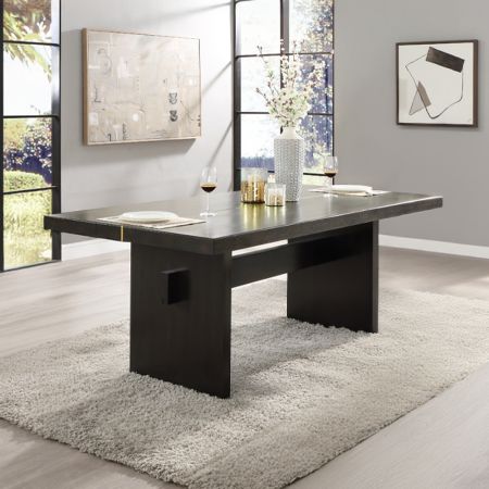 ACME Furniture Jaramillo Dining Table Black Finish