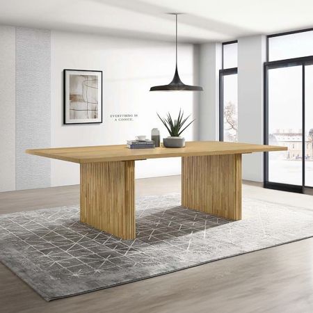 ACME Furniture Einar Dining Table Natural Finish