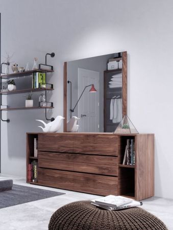 Nova Domus Jagger - Modern Walnut Dresser