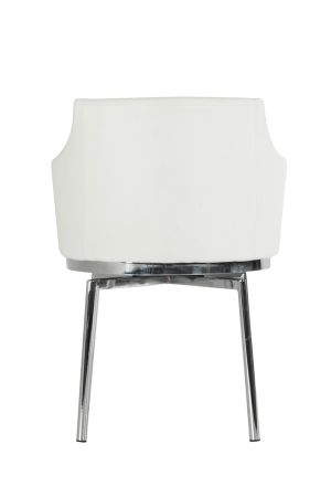 Modrest Kaweah Modern White Dining Chair