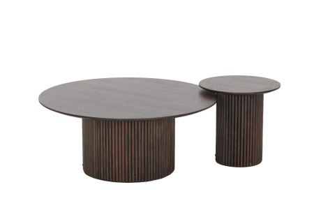 Modrest - Lusk Modern Mid Century Coffee & End Table Set 