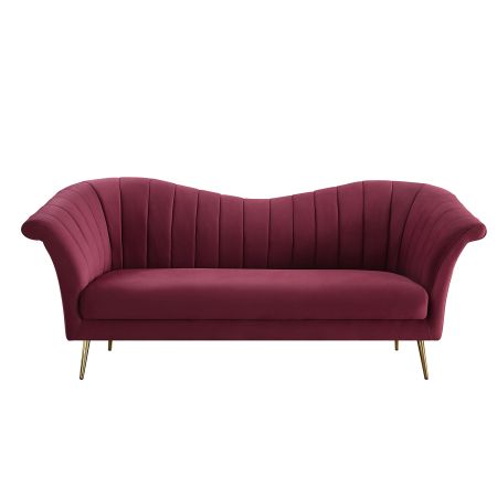 ACME Callista Sofa Red Velvet