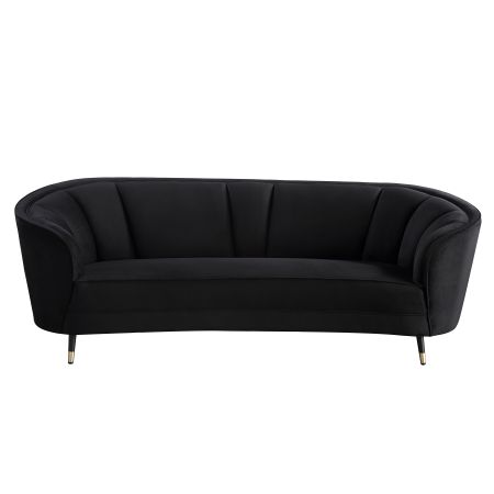 ACME Achim Sofa Black Velvet