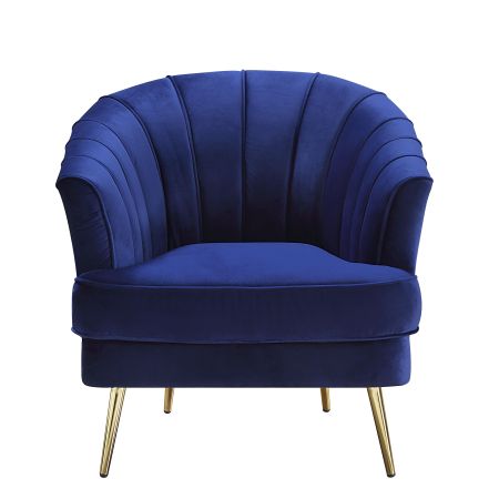 ACME Eivor Chair Blue Velvet