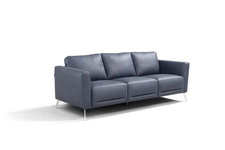 ACME Astonic Sofa Blue Leather