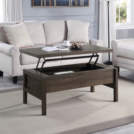 ACME Zola Coffee Table W/Lift Top Walnut Finish