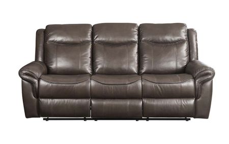 ACME Lydia Motion Sofa W/Usb Brown Leather Aire