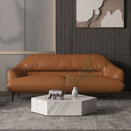 ACME Leonia Sofa Cognac Leather