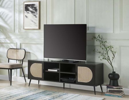 ACME Colson TV Stand Black Finish