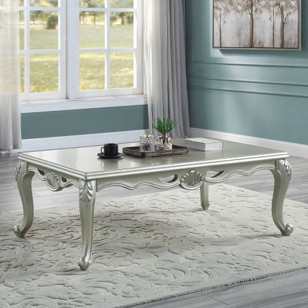 ACME Qunsia Coffee Table Champagne Finish