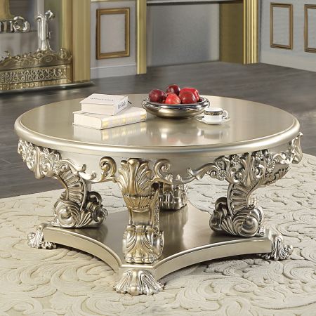 ACME Sorina Coffee Table Antique Gold Finish