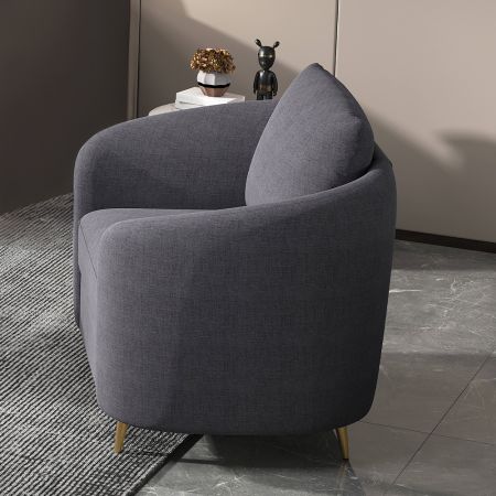 ACME Yuina Chair Gray Linen