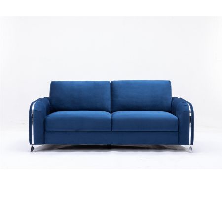 ACME Wenona Sofa Blue Velvet