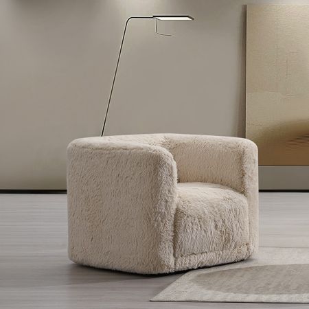 ACME Furniture Upendo Chair Beige Yakety Yak Sand