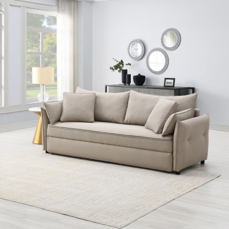 ACME Furniture Irina Sleeper Sofa Beige Fabric