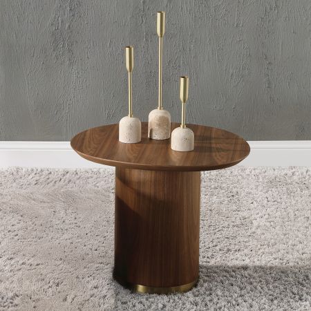 ACME Furniture Willene End Table Walnut Finish