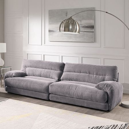 ACME Furniture Cadenza Sofa Gray Corduroy