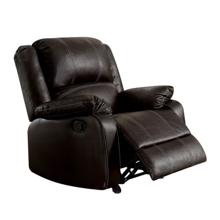 Zuriel Recliner LV52282 Brown By Acme Furniture