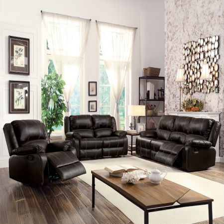 Zuriel Recliner LV52282 Brown By Acme Furniture