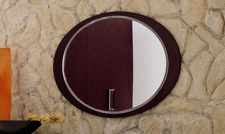 Miss Italia Italian Modern Wenge Mirror