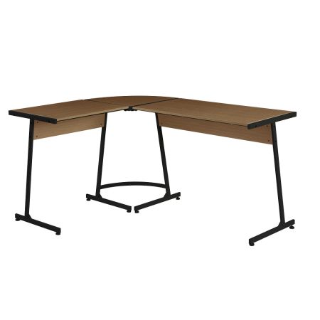 ACME Carver Computer Desk Oak & Black Finish