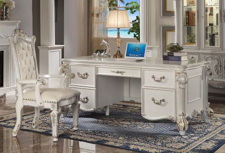 Vendome Desk OF01517 Pearl By Acme Furniture