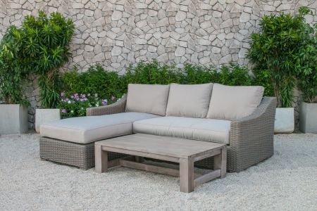 Renava Seacliff Outdoor Wicker Sectional Sofa Set