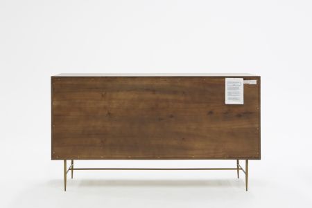 Modrest Selena Modern Acacia & Brass Dresser