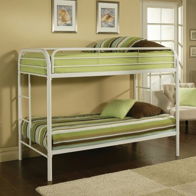 ACME Thomas Twin/Twin Bunk Bed White Finish