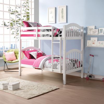 ACME Heartland Twin/Twin Bunk Bed White Finish