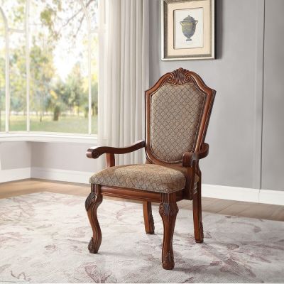 Chateau De Ville Arm Chair 04078A Cherry By Acme Furniture