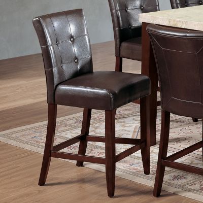 Britney Counter Height Chair 07055 Espresso By Acme Furniture