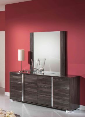 Modrest San Marino Modern Grey Mirror