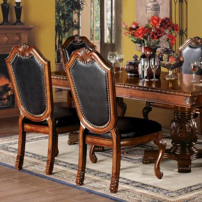 Chateau De Ville Side Chair 10038A Black By Acme Furniture