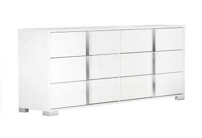 Modrest San Marino Modern White Dresser