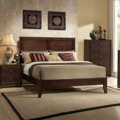 Madison Bed Frames 19567EK Espresso By Acme Furniture