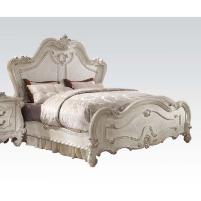 Versailles Bed Frames 21757EK Bone By Acme Furniture