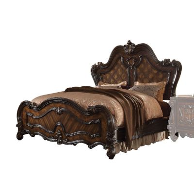 Versailles Bed Frames 21787EK Cherry By Acme Furniture