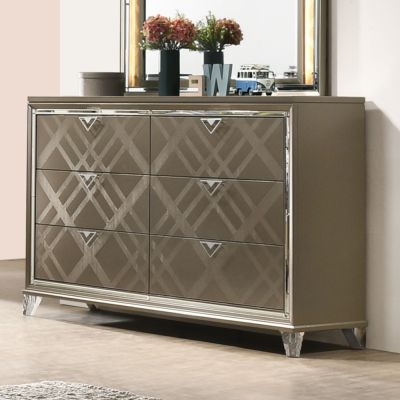 Skylar Dresser 25325 Champagne By Acme Furniture