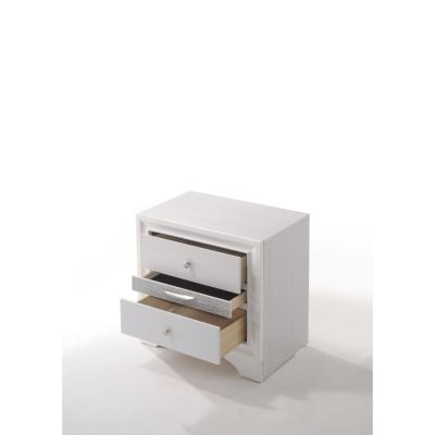 Naima Nightstand 25773 White By Acme Furniture