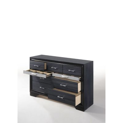 Naima Dresser 25905 Black By Acme Furniture