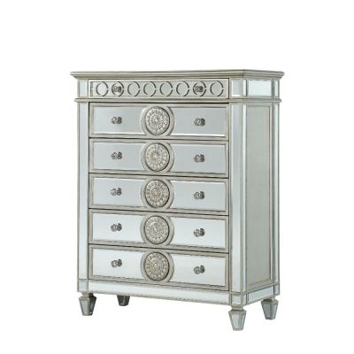 Varian Chest 26156 Mirrored By Acme Furniture