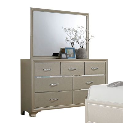 Carine Dresser 26245 Champagne By Acme Furniture