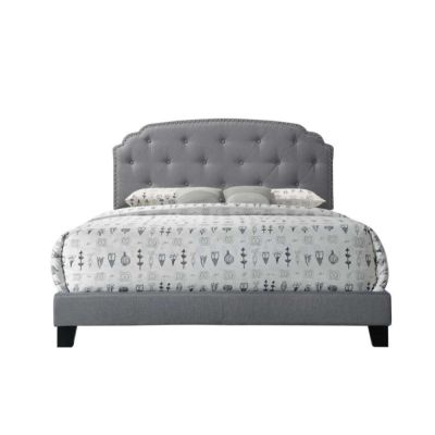 Tradilla Bed Frames 26370Q Gray By Acme Furniture