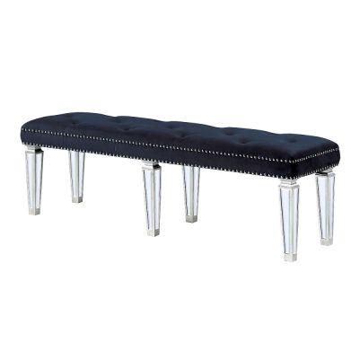 Varian Accent Bench 27357 Velvet By Acme Furniture