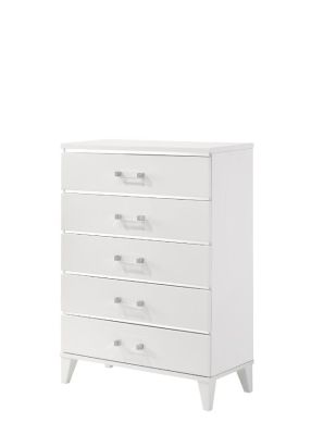 ACME Chelsie Chest White Finish