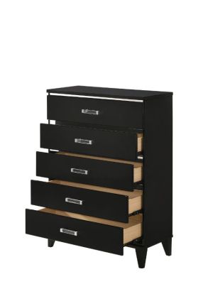 ACME Chelsie Chest Black Finish