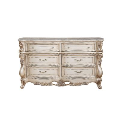 Gorsedd Dresser 27445 Gold By Acme Furniture