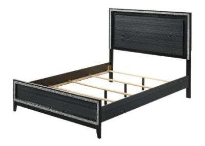 Haiden Bed Frames 28427EK Black By Acme Furniture