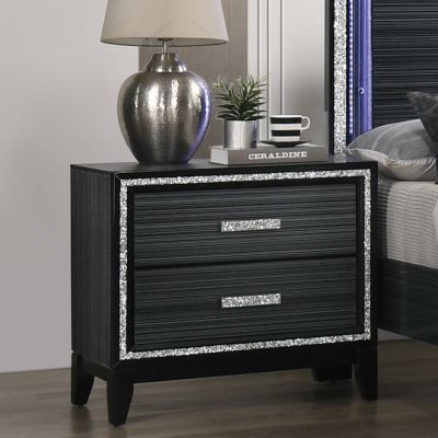 Haiden Nightstand 28433 Black By Acme Furniture